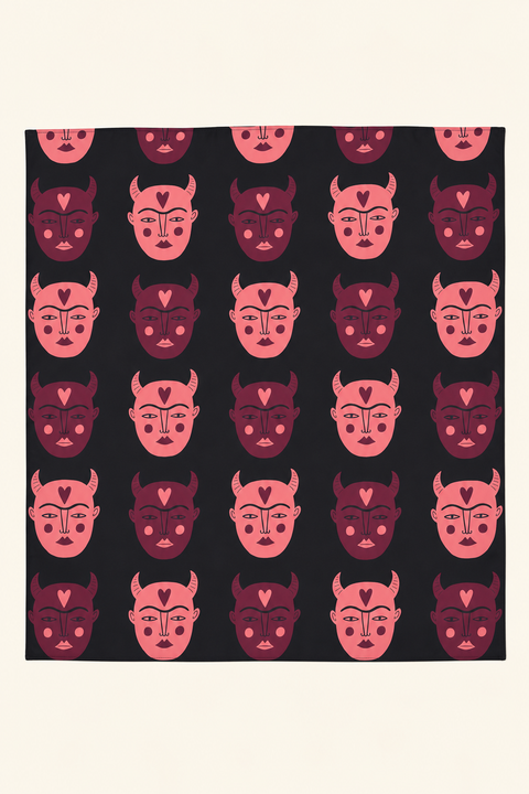 Pañoleta Diablitos Rosa