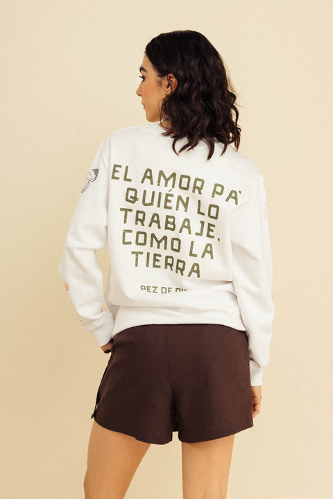 Camibuso La Tierra Blanco