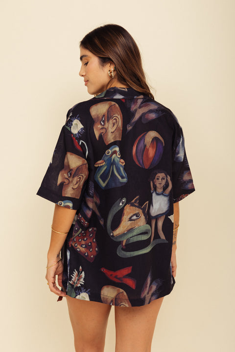 Camisa Artista Débora Negro