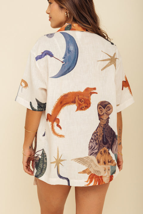 Camisa Artista Remedios Marfil