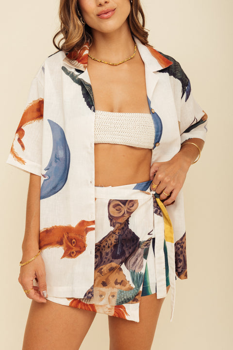 Camisa Artista Remedios Marfil
