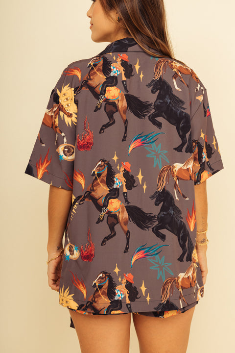 Camisa Caballo de Fuego