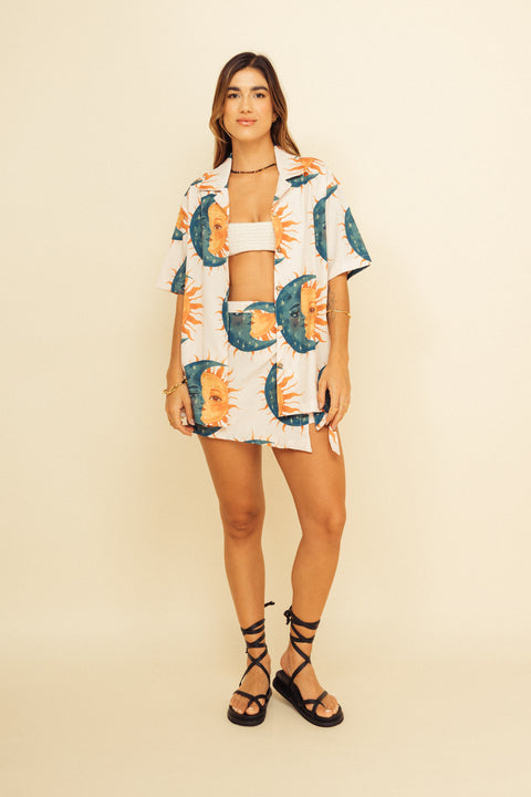 Camisa Eclipse Crema