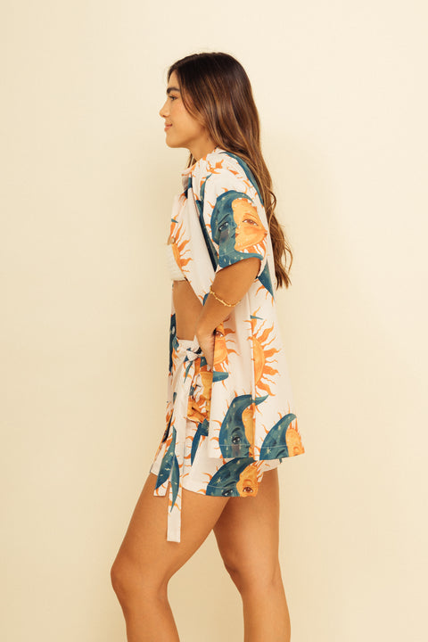 Camisa Eclipse Crema