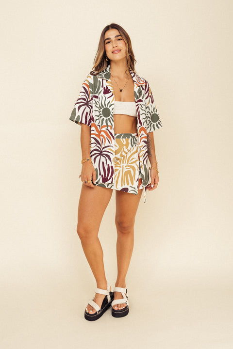 Camisa Mundo Solarium Marfil