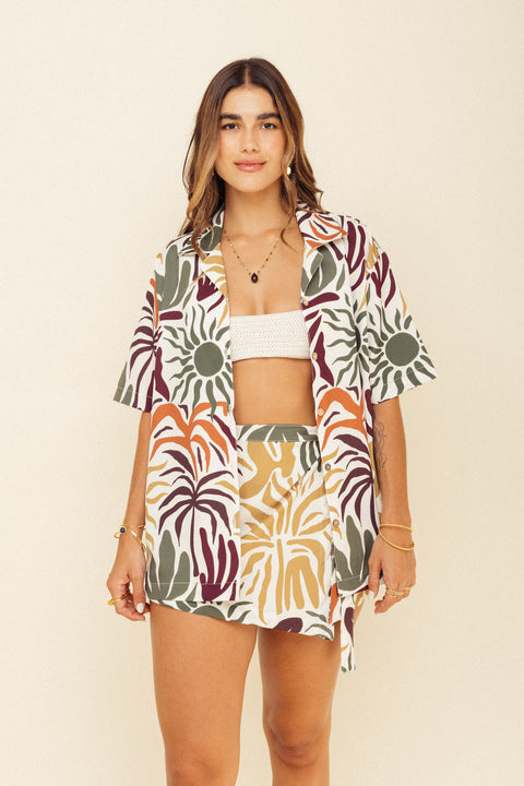Camisa Mundo Solarium Marfil