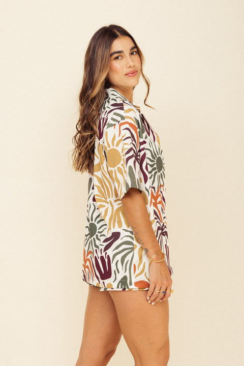 Camisa Mundo Solarium Marfil