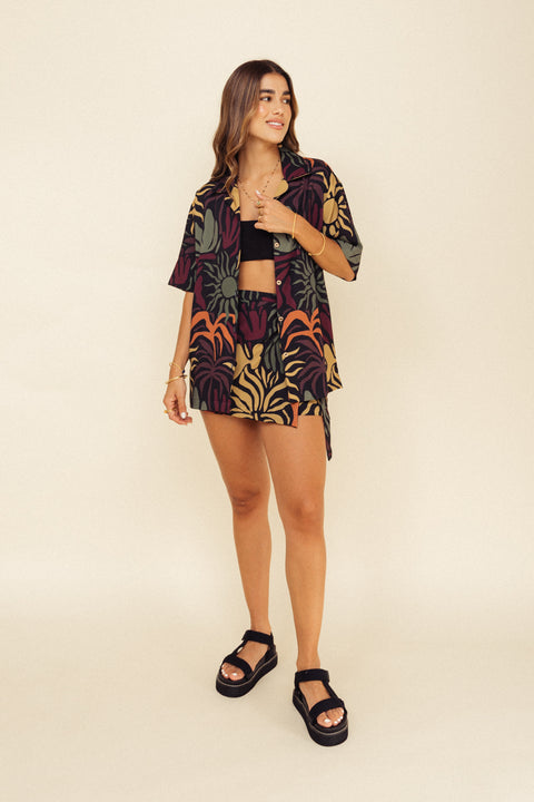 Camisa Mundo Solarium Negro