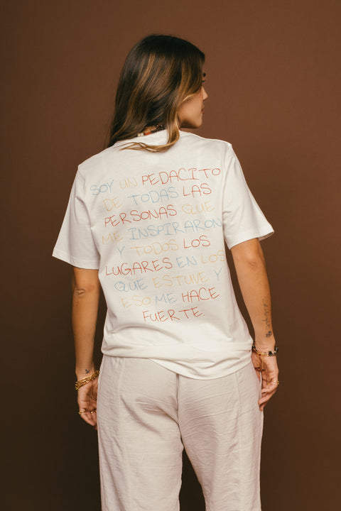 Camiseta El Sol Marfil