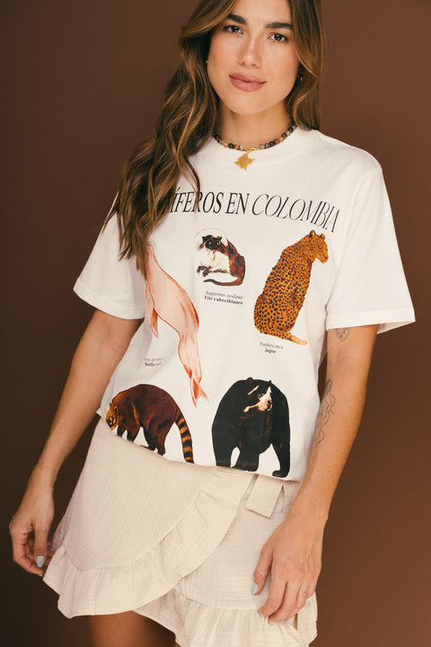 Camiseta Mamiferos en Colombia