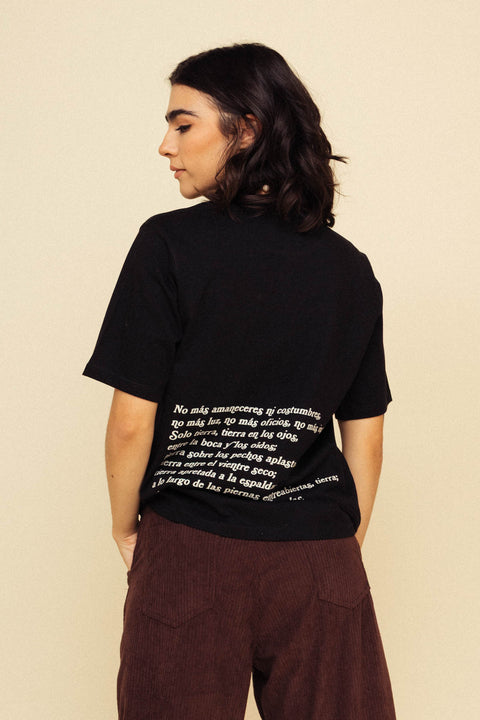 Camiseta Mapa Colombia Negro