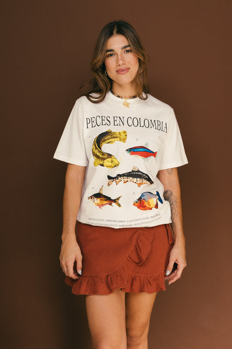 Camiseta Peces en Colombia