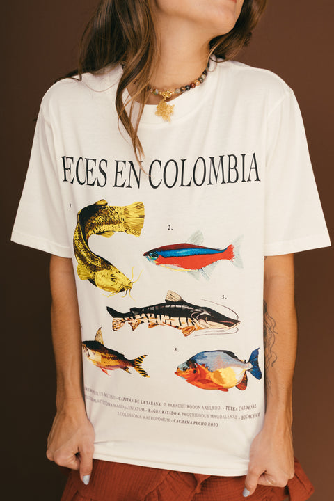 Camiseta Peces en Colombia