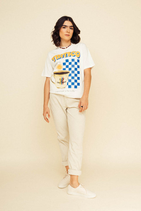Camiseta Tintico Azul
