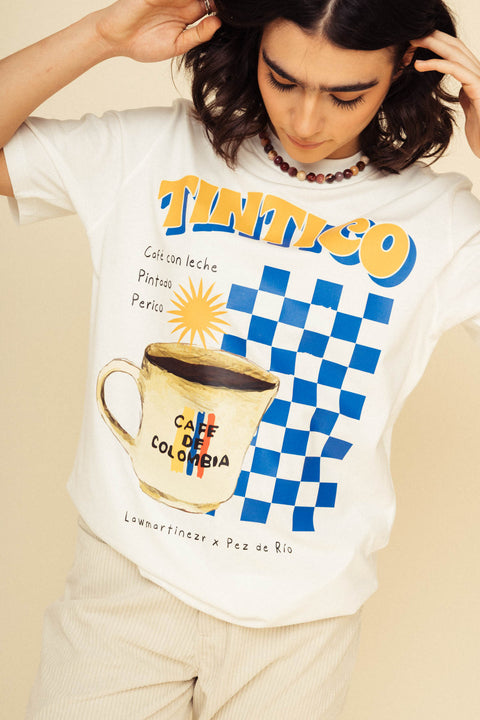 Camiseta Tintico Azul