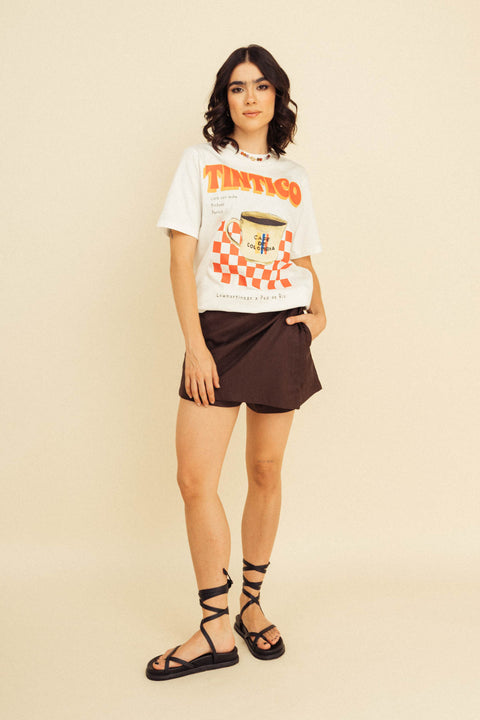 Camiseta Tintico Marfil