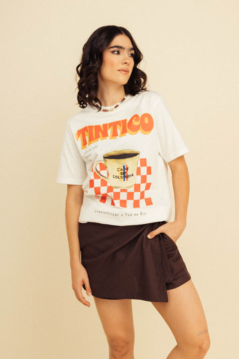 Camiseta Tintico Marfil
