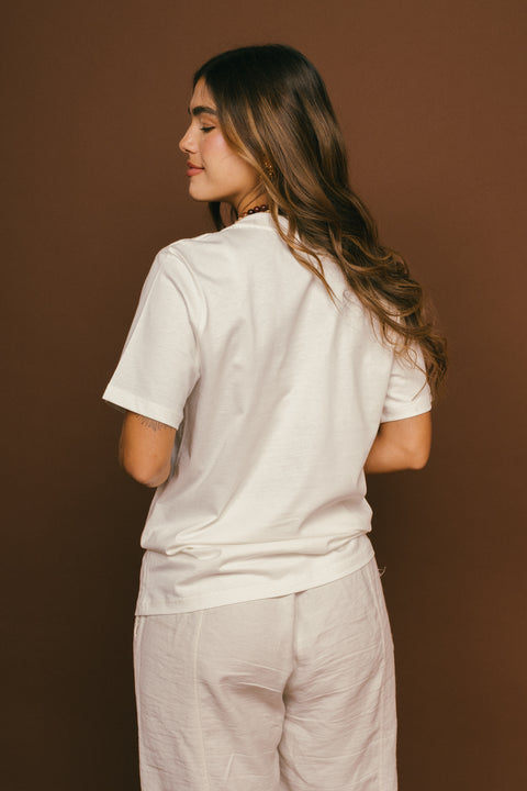 Camiseta Tintico Marfil