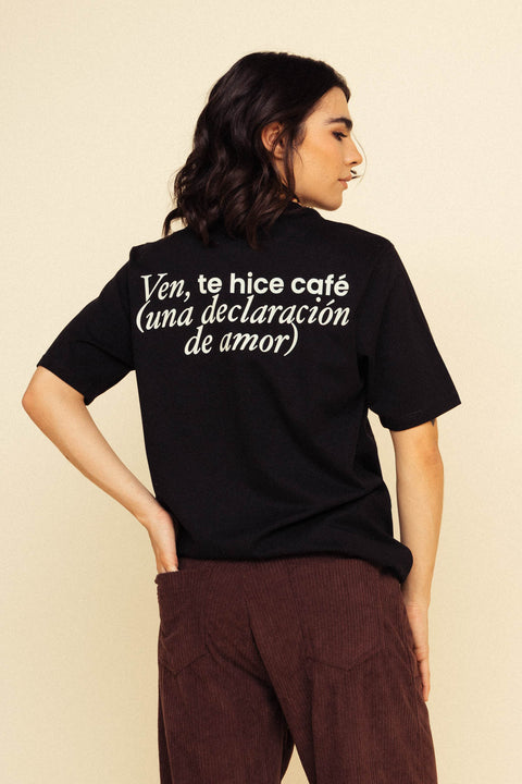 Camiseta Tintico Tricolor Negro