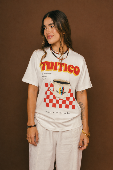 Camiseta Tintico Marfil