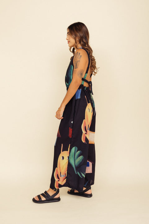 Jumpsuit Artista Tarsila Negro