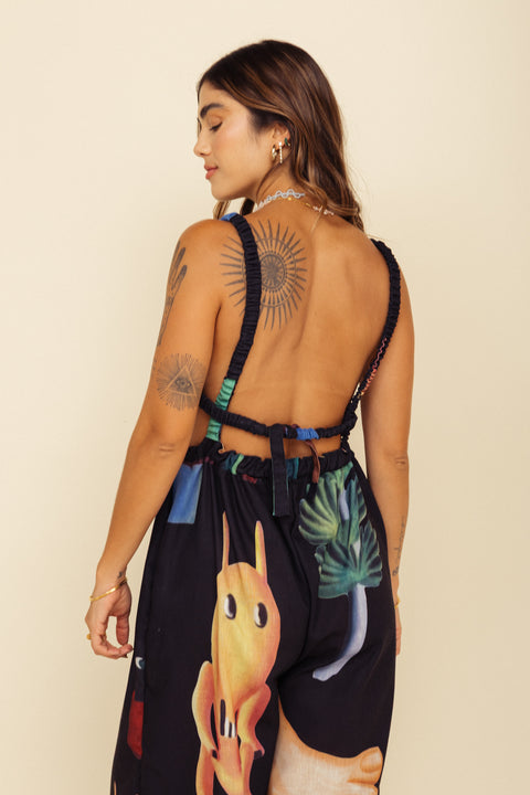 Jumpsuit Artista Tarsila Negro