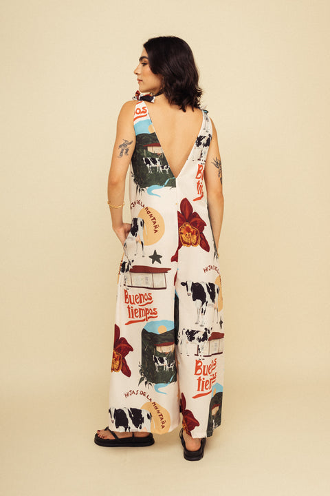 Jumpsuit Buenos Tiempos Crema