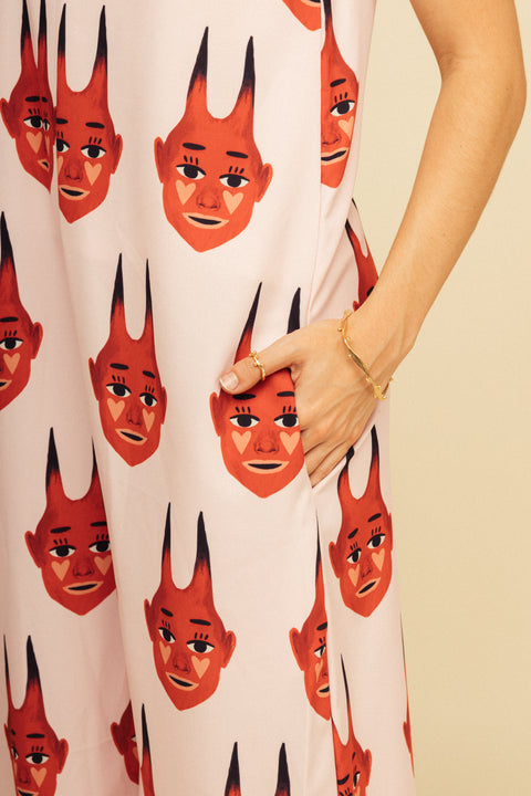 Jumpsuit Diablitos Rosa