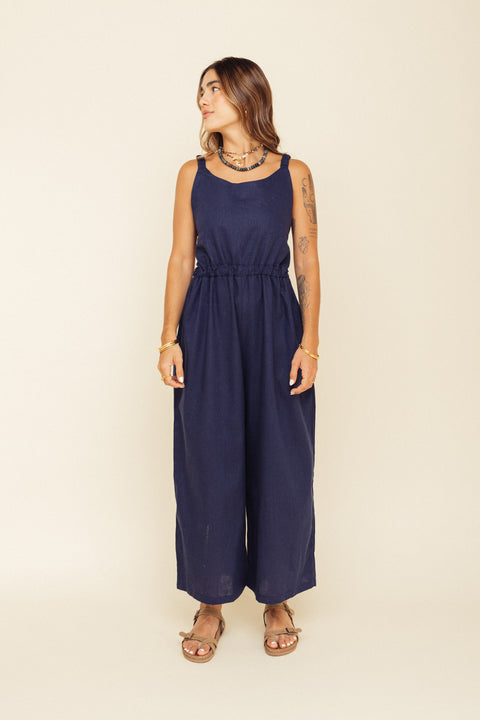 Jumpsuit Lotus Azul