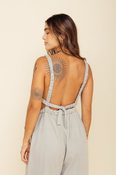 Jumpsuit Lotus Gris