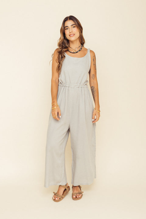 Jumpsuit Lotus Gris