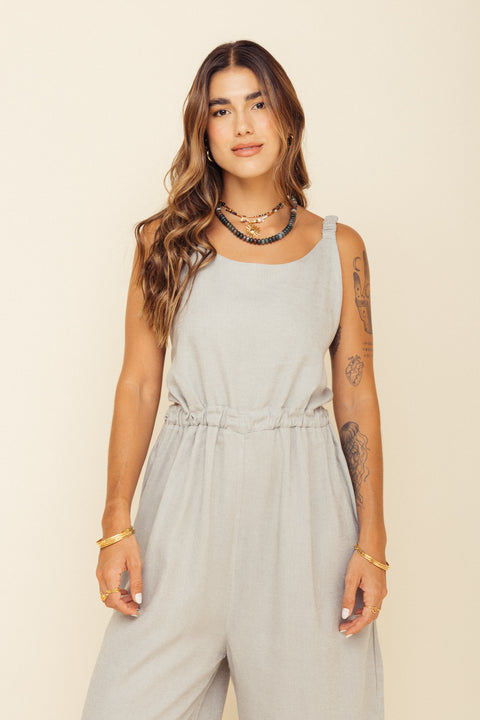 Jumpsuit Lotus Gris