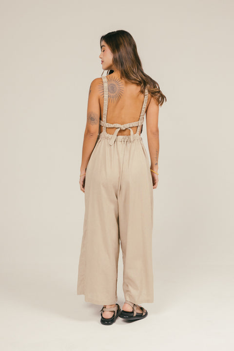 Jumpsuit Lotus Mocca