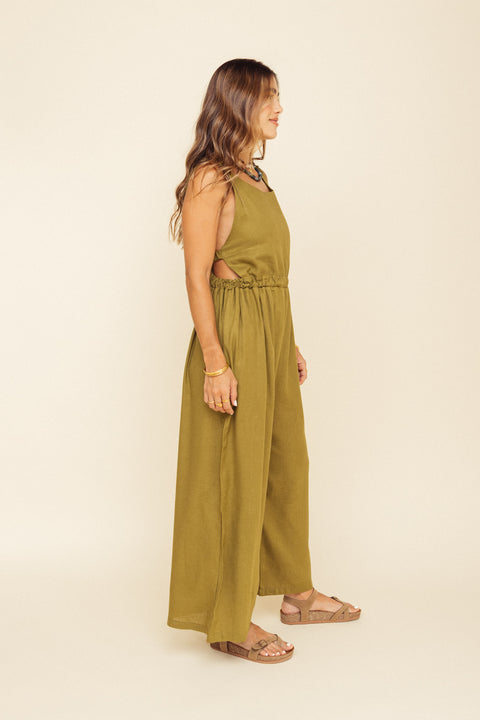 Jumpsuit Lotus Olivo