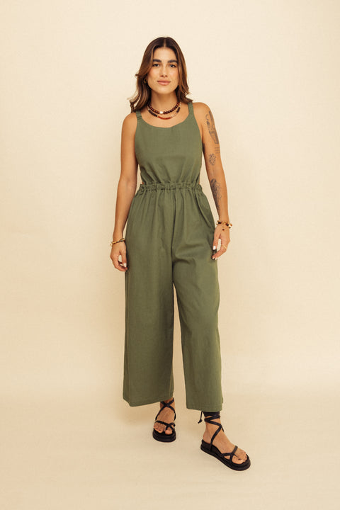 Jumpsuit Lotus Verde