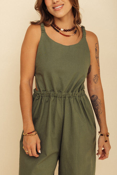 Jumpsuit Lotus Verde