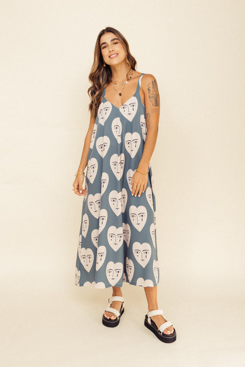 Jumpsuit Elle Corazones Verde
