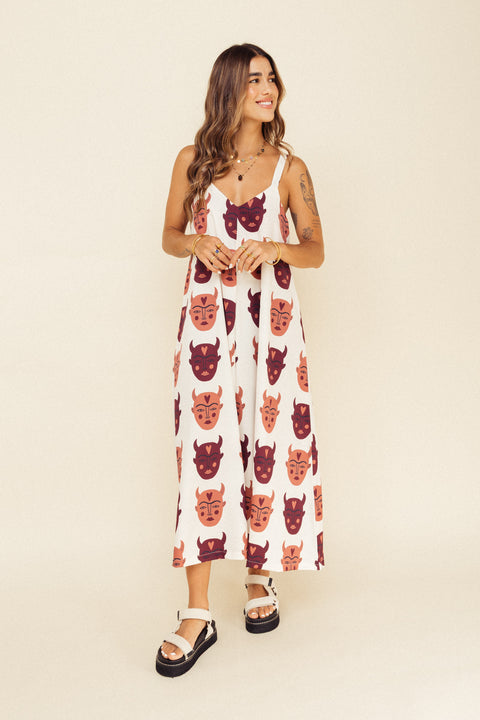 Jumpsuit Elle Diablitos Marfil