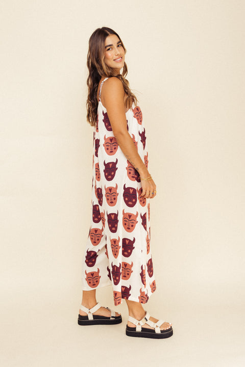 Jumpsuit Elle Diablitos Marfil