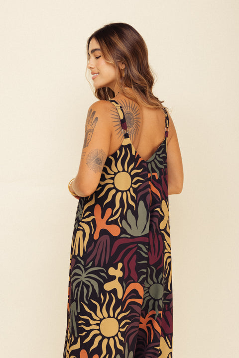 Jumpsuit Elle Solarium Negro