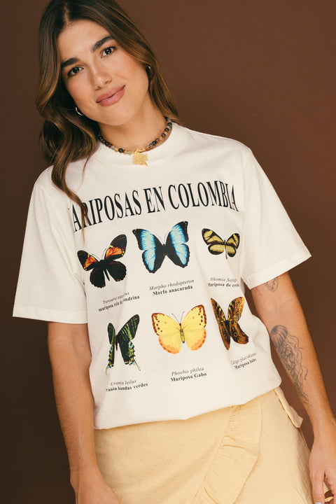 Camiseta Mariposas en Colombia