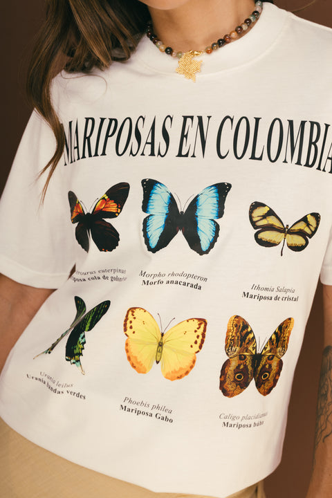 Camiseta Mariposas en Colombia