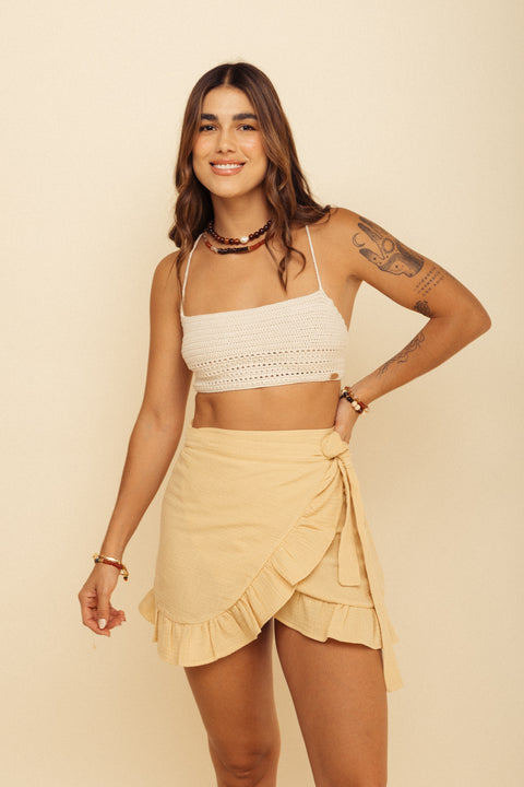 Minifalda Kenya Amarillo