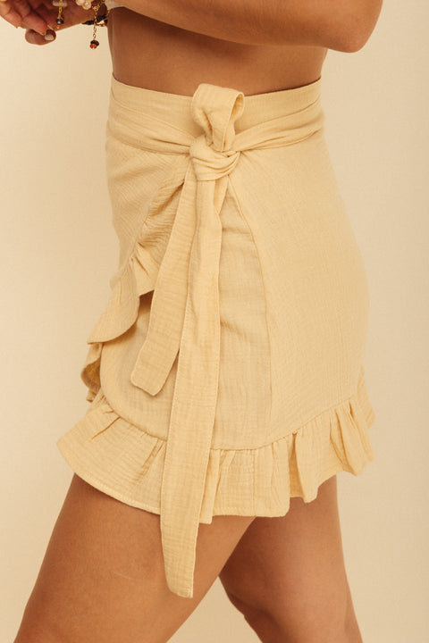 Minifalda Kenya Amarillo