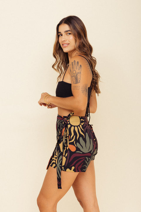 Minifalda Mundo Solarium Negro