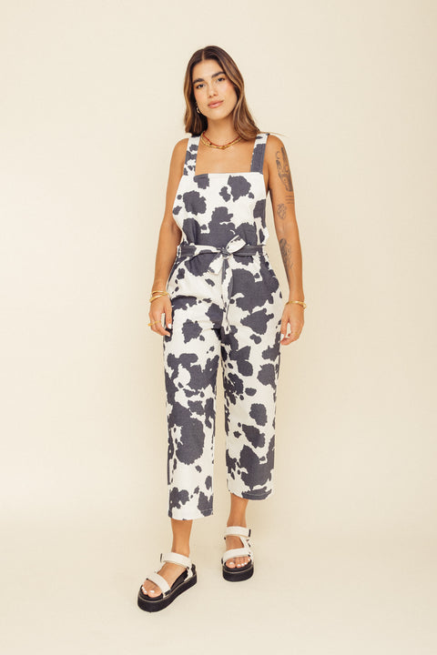 Overall Cow Gris