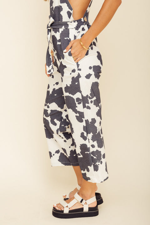 Overall Cow Gris