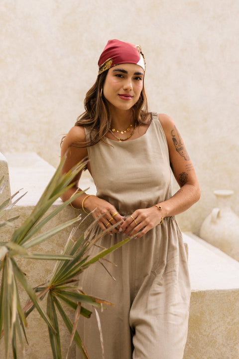 Pañoleta Jaguares  Marfil