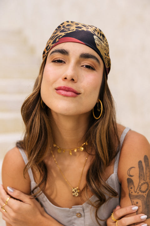Pañoleta Jaguares  Negro