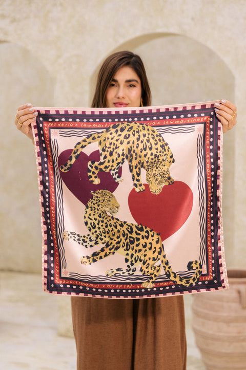 Pañoleta Jaguares  Rosa
